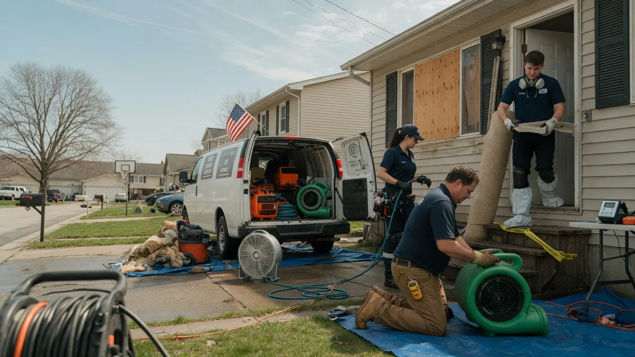 Water Damage Restoration in Kirwin, KS near me